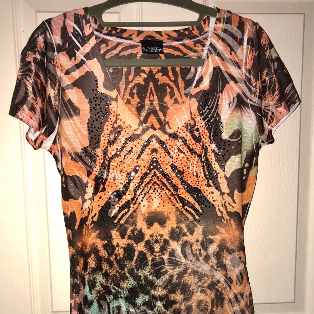 Daytrip Orange Tee sz. Medium
